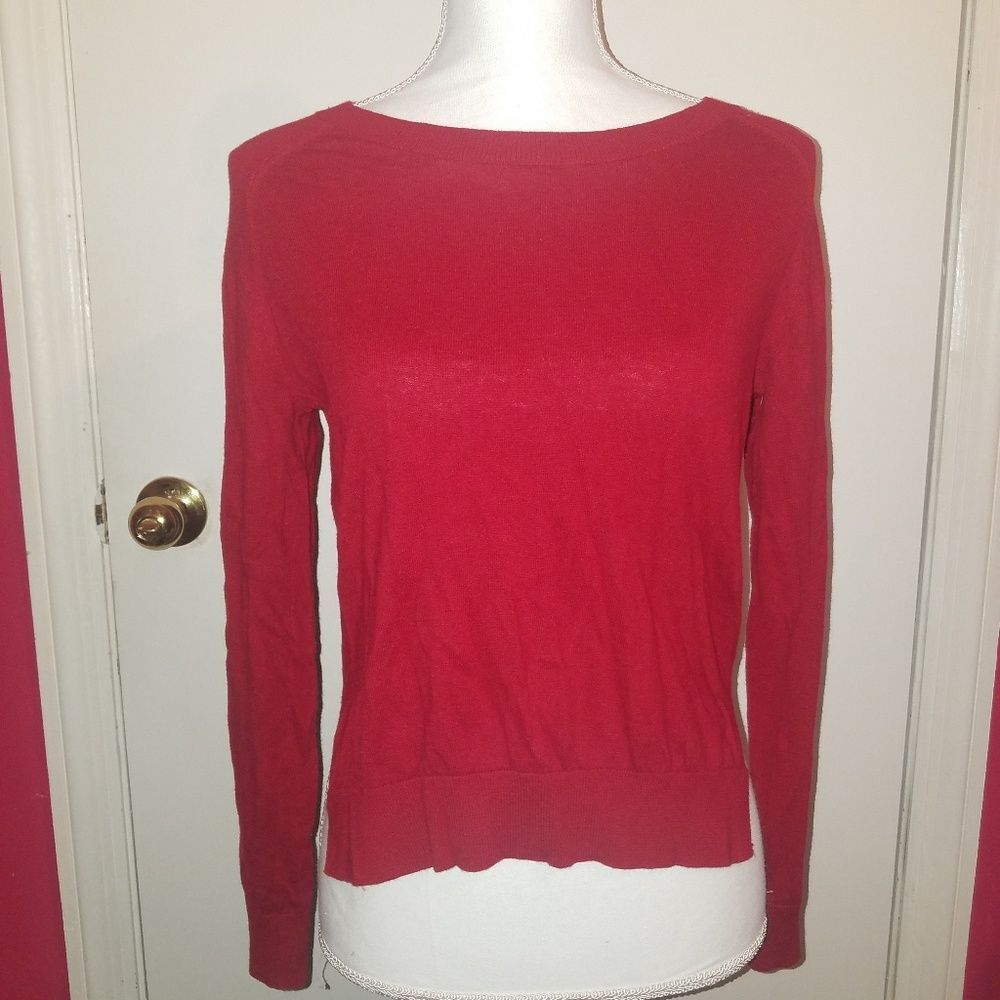 Small red theory‎ sweater
